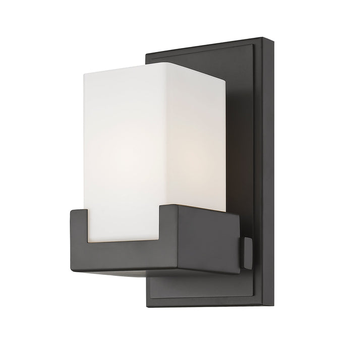 Wall Sconce Z-Lite 1920-1S-BRZ-LED Bronze Peak 1 Light Wall Sconce Z-Lite