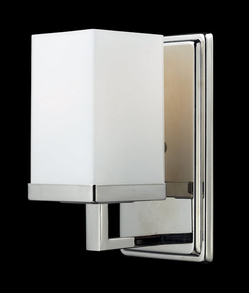 Wall Sconce Z-Lite 1901-1V Chrome Tidal 1 Light Wall Sconce Z-Lite