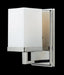 Wall Sconce Z-Lite 1901-1V Chrome Tidal 1 Light Wall Sconce Z-Lite