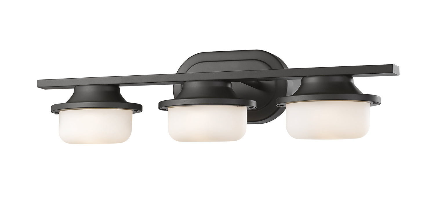 Vanity Light Z-Lite 1917-3V-BRZ-LED Bronze Optum 3 Light Vanity Z-Lite