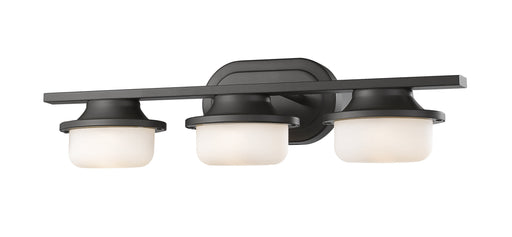 Vanity Light Z-Lite 1917-3V-BRZ-LED Bronze Optum 3 Light Vanity Z-Lite