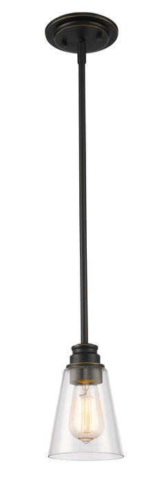 Pendant Z-Lite 428MP-OB Olde Bronze Annora 1 Light Pendant Z-Lite
