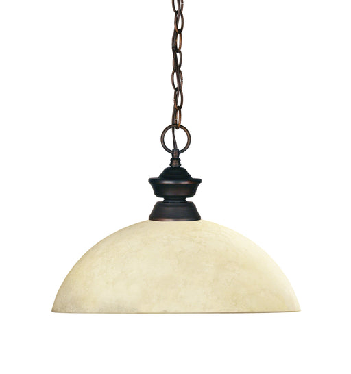 Pendant Z-Lite 100701OB-DGM14 Olde Bronze Shark 1 Light Pendant Z-Lite