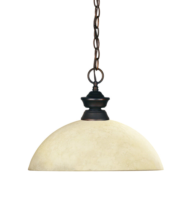 Pendant Z-Lite 100701OB-DGM14 Olde Bronze Shark 1 Light Pendant Z-Lite