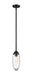 Pendant Z-Lite 651P-ROD-MB Matte Black Arden 1 Light Pendant Z-Lite