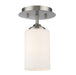 Flush Mount Z-Lite 435F1-BN Brushed Nickel Bordeaux 1 Light Flush Mount Z-Lite