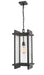 Outdoor Chain Mount Ceiling Fixture Z-Lite 565CHB-BK Black Fallow 1 Light Outdoor Chain Mount Ceiling Fixture Z-Lite