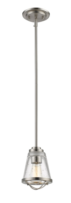 Pendant Z-Lite 444MP-BN Brushed Nickel Mariner 1 Light Pendant Z-Lite