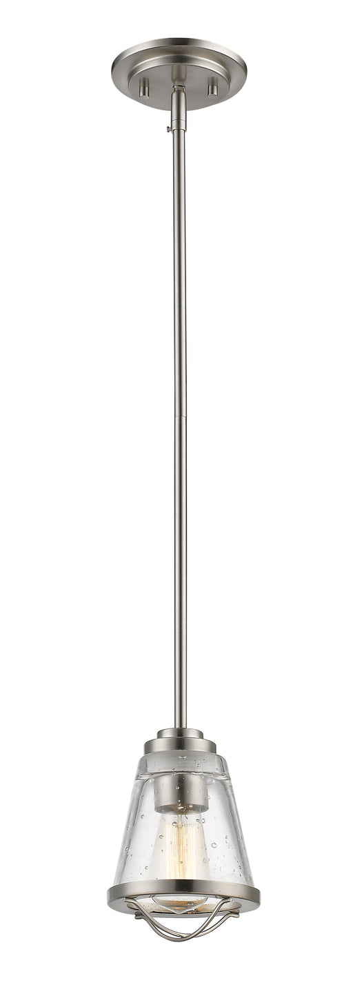Pendant Z-Lite 444MP-BN Brushed Nickel Mariner 1 Light Pendant Z-Lite