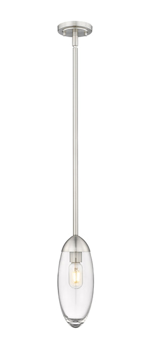 Pendant Z-Lite 651P-ROD-BN Brushed Nickel Arden 1 Light Pendant Z-Lite