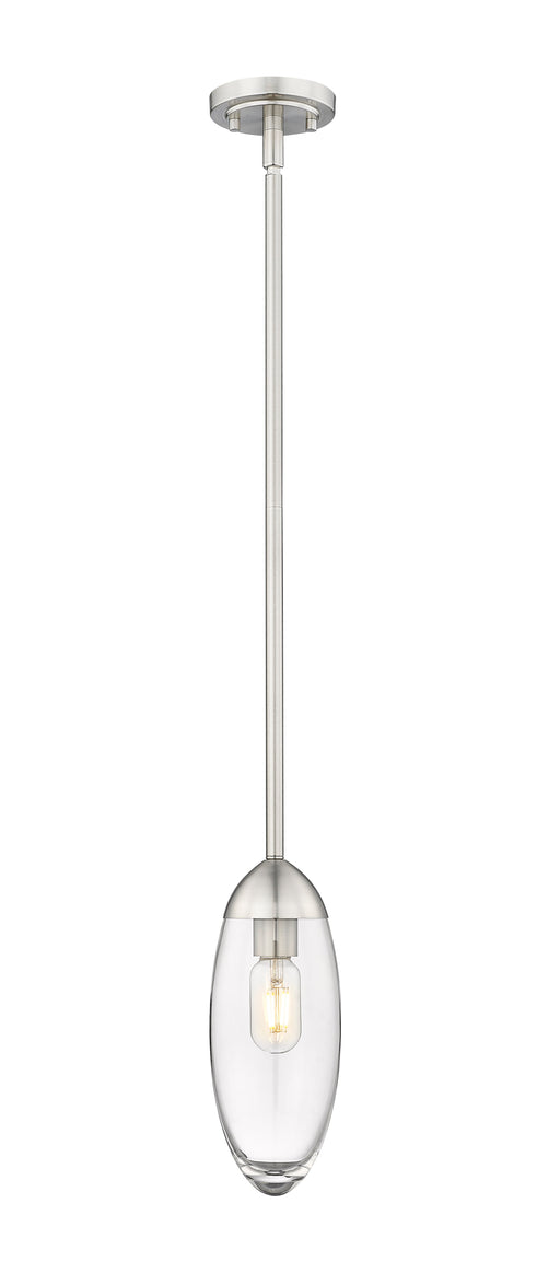 Pendant Z-Lite 651P-ROD-BN Brushed Nickel Arden 1 Light Pendant Z-Lite
