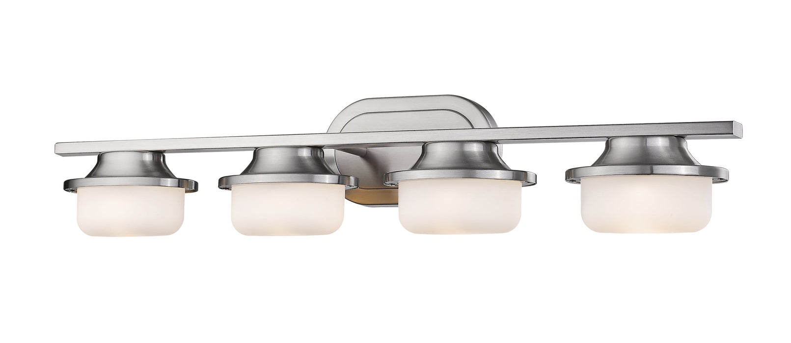 Vanity Light Z-Lite 1917-4V-BN-LED Brushed Nickel Optum 4 Light Vanity Z-Lite