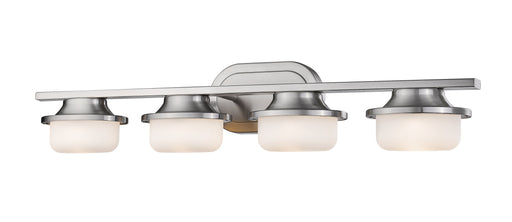Vanity Light Z-Lite 1917-4V-BN-LED Brushed Nickel Optum 4 Light Vanity Z-Lite