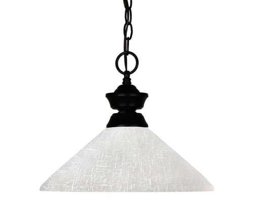Pendant Z-Lite 100701MB-AWL14 Matte Black Shark 1 Light Pendant Z-Lite