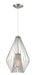 Pendant Z-Lite 442MP12-BN Brushed Nickel Quintus 1 Light Pendant Z-Lite