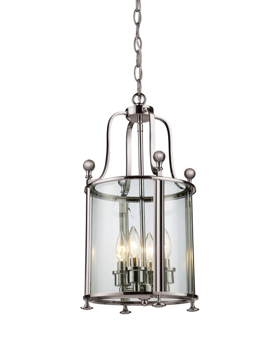 Pendant Z-Lite 191-4 Brushed Nickel Wyndham 4 Light Pendant Z-Lite