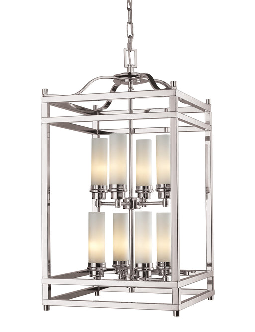 Chandelier Z-Lite 182-8 Brushed Nickel Altadore 8 Light Chandelier Z-Lite