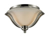 Flush Mount Z-Lite 704F2-BN Brushed Nickel Lagoon 2 Light Flush Mount Z-Lite
