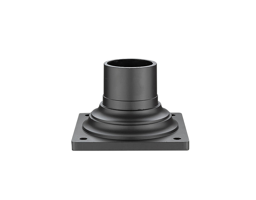 Outdoor Posts + Hardware Z-Lite 533PM-ORBZ Outdoor Rubbed Bronze Pier Mounts Light Outdoor Posts + Hardware Z-Lite