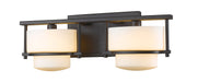 Vanity Light Z-Lite 3030-2V-BRZ Bronze Porter 2 Light Vanity Z-Lite