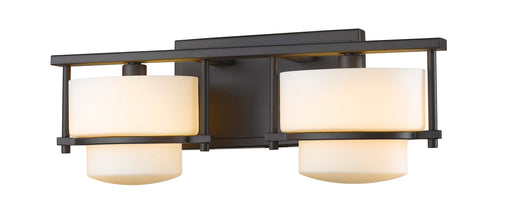 Vanity Light Z-Lite 3030-2V-BRZ Bronze Porter 2 Light Vanity Z-Lite