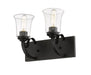 Vanity Light Z-Lite 461-2V-BRZ Bronze Halliwell 2 Light Vanity Z-Lite