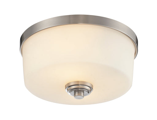 Flush Mount Z-Lite 226F2 Brushed Nickel Lamina 2 Light Flush Mount Z-Lite