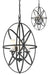 Chandelier Z-Lite 6027-3S-BRZ Bronze Aranya 3 Light Chandelier Z-Lite