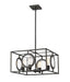 Chandelier Z-Lite 448-20OB Olde Bronze Port 4 Light Chandelier Z-Lite