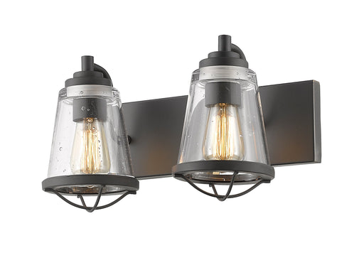 Vanity Light Z-Lite 444-2V-BRZ Bronze Mariner 2 Light Vanity Z-Lite
