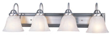Vanity Light Z-Lite 311-4V-BN Brushed Nickel Lexington 4 Light Vanity Z-Lite