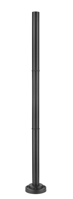 Outdoor Posts + Hardware Z-Lite 567P-BK Black Outdoor Post Light Outdoor Posts + Hardware Z-Lite