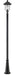 Outdoor Post Mounted Fixture Z-Lite 533PHB-519P-BK Black Armstrong 3 Light Outdoor Post Mounted Fixture Z-Lite