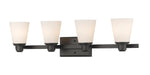 Vanity Light Z-Lite 7001-4V-BRZ Bronze Kayla 4 Light Vanity Z-Lite