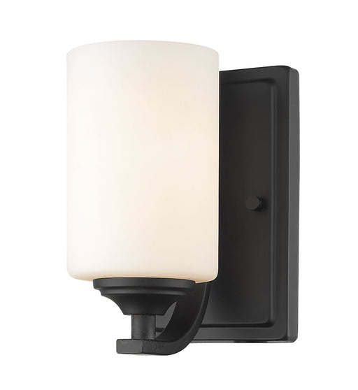 Wall Sconce Z-Lite 435-1S-BRZ Bronze Bordeaux 1 Light Wall Sconce Z-Lite