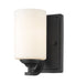 Wall Sconce Z-Lite 435-1S-BRZ Bronze Bordeaux 1 Light Wall Sconce Z-Lite