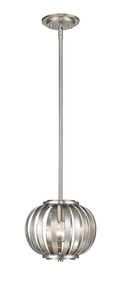 Pendant Z-Lite 438-8BN Brushed Nickel Moundou 1 Light Pendant Z-Lite