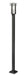 Outdoor Post Mounted Fixture Z-Lite 549PHB-536P-BK Black Abbey 1 Light Outdoor Post Mounted Fixture Z-Lite
