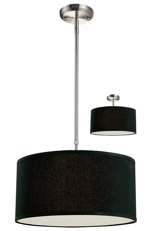 Pendant Z-Lite 171-16B-C Brushed Nickel Albion 3 Light Pendant Z-Lite