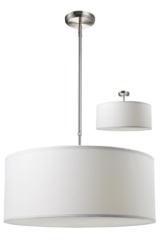 Pendant Z-Lite 171-24W-C Brushed Nickel Albion 3 Light Pendant Z-Lite