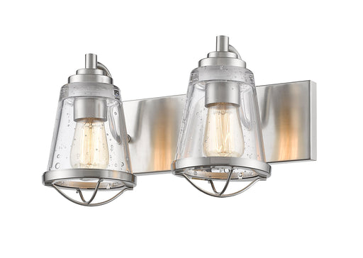 Vanity Light Z-Lite 444-2V-BN Brushed Nickel Mariner 2 Light Vanity Z-Lite