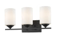 Vanity Light Z-Lite 435-3V-BRZ Bronze Bordeaux 3 Light Vanity Z-Lite