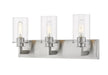 Vanity Light Z-Lite 462-3V-BN Brushed Nickel Savannah 3 Light Vanity Z-Lite