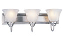 Vanity Light Z-Lite 311-3V-BN Brushed Nickel Lexington 3 Light Vanity Z-Lite