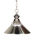 Pendant Z-Lite 100701BN-RBN Brushed Nickel Pendant Lights 1 Light Pendant Z-Lite