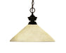 Pendant Z-Lite 100701BRZ-AGM14 Bronze Chance/Bourbon 1 Light Pendant Z-Lite