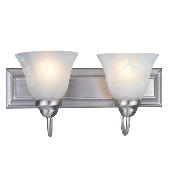 Vanity Light Z-Lite 311-2V-BN Brushed Nickel Lexington 2 Light Vanity Z-Lite