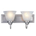 Vanity Light Z-Lite 311-2V-BN Brushed Nickel Lexington 2 Light Vanity Z-Lite