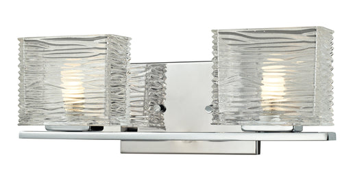 Vanity Light Z-Lite 3025-2V Chrome Jaol 2 Light Vanity Z-Lite