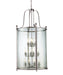 Chandelier Z-Lite 191-12 Brushed Nickel Wyndham 12 Light Chandelier Z-Lite